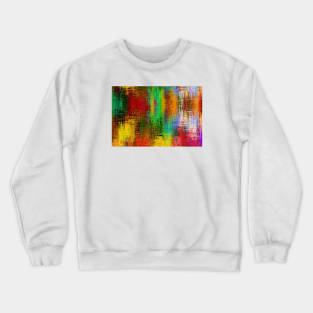 Reflections in multiple colours Crewneck Sweatshirt